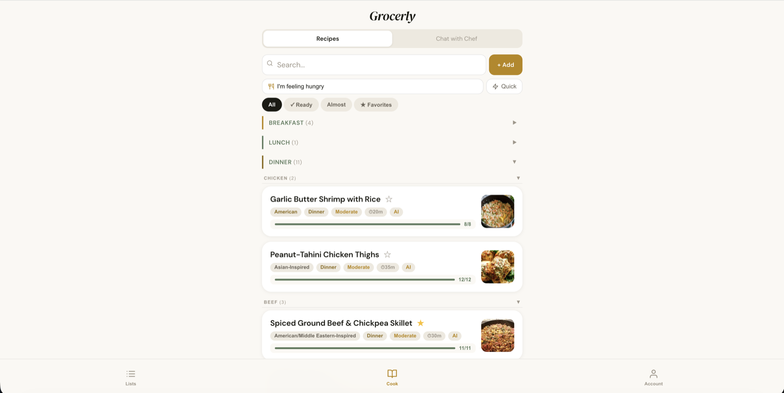 Grocerly screenshot